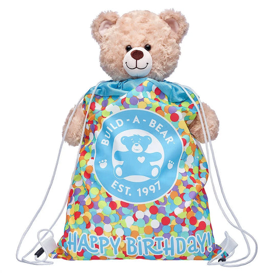 Happy Birthday Toy Bear Carrier for Stuffed Animals | Build-A-Bear® - US 0014