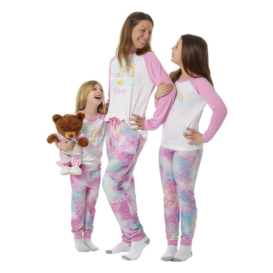 Build-A-Bear Pajama Shop™ Rainbow Galaxy Joggers - Toddler & Youth - US 5426