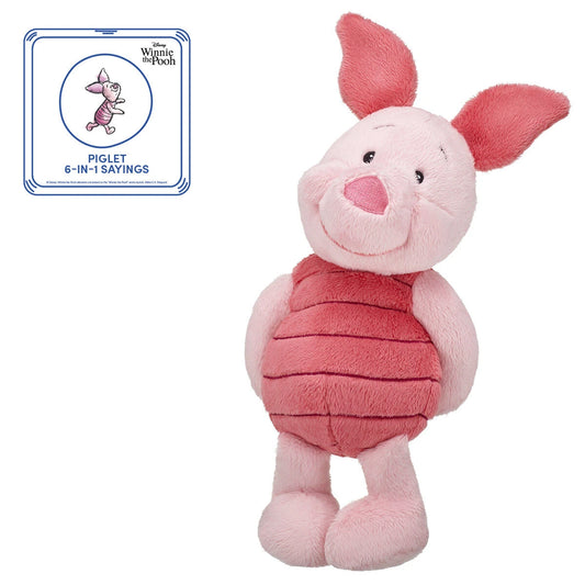 Winnie the Pooh Piglet Stuffed Animal &amp; Sound | Build-A-Bear® - US 9875