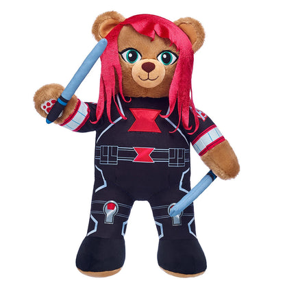 Marvel Black Widow Inspired Teddy Bear | Build-A-Bear® - US 6625