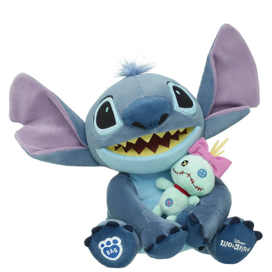 Disney Stitch Plush with Scrump Wristie | Build-A-Bear® - US 1004