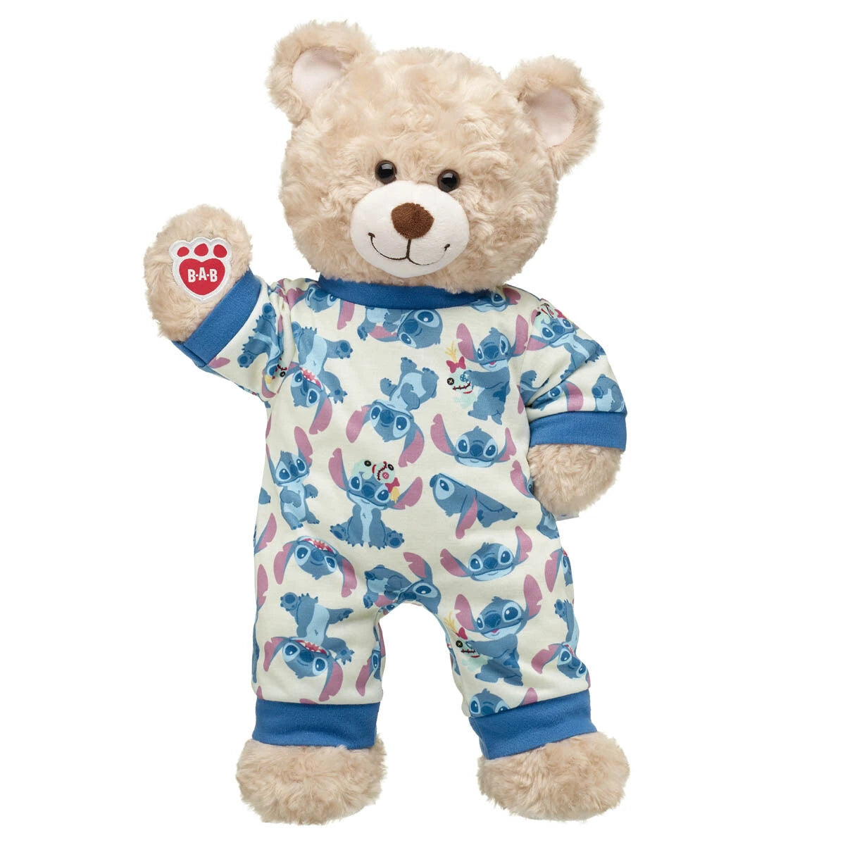 Happy Hugs Teddy Bear Disney Stitch PJs Set | Build-A-Bear® - US 8973