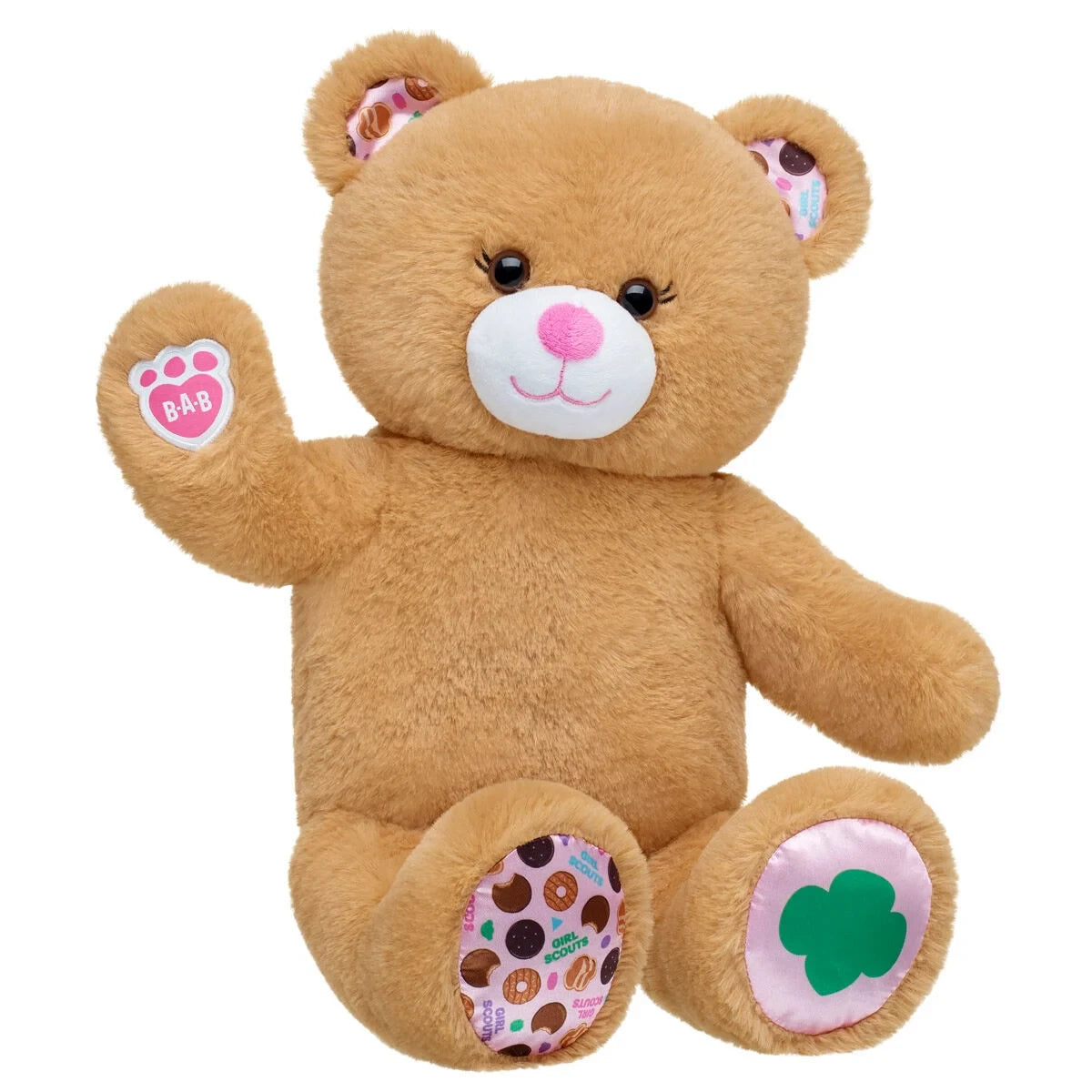 Girl Scout Cookie Teddy Bear Brownie Gift Set | BAB - US 9876