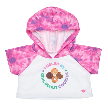 Girl Scout Cookie Teddy Bear Hoodie Gift Set w/ Bows | BAB - US 2999