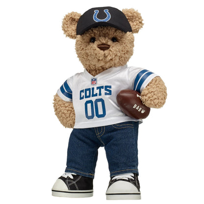 Indianapolis Colts Timeless Teddy Bear Football Gift Set - US 9993