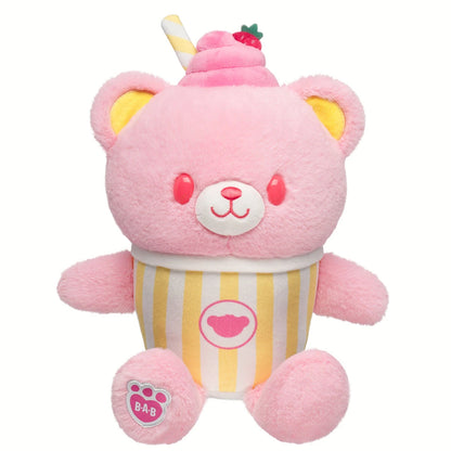 Strawberry Lemonade Bear Slushie Plushie | Build-A-Bear - US 1814