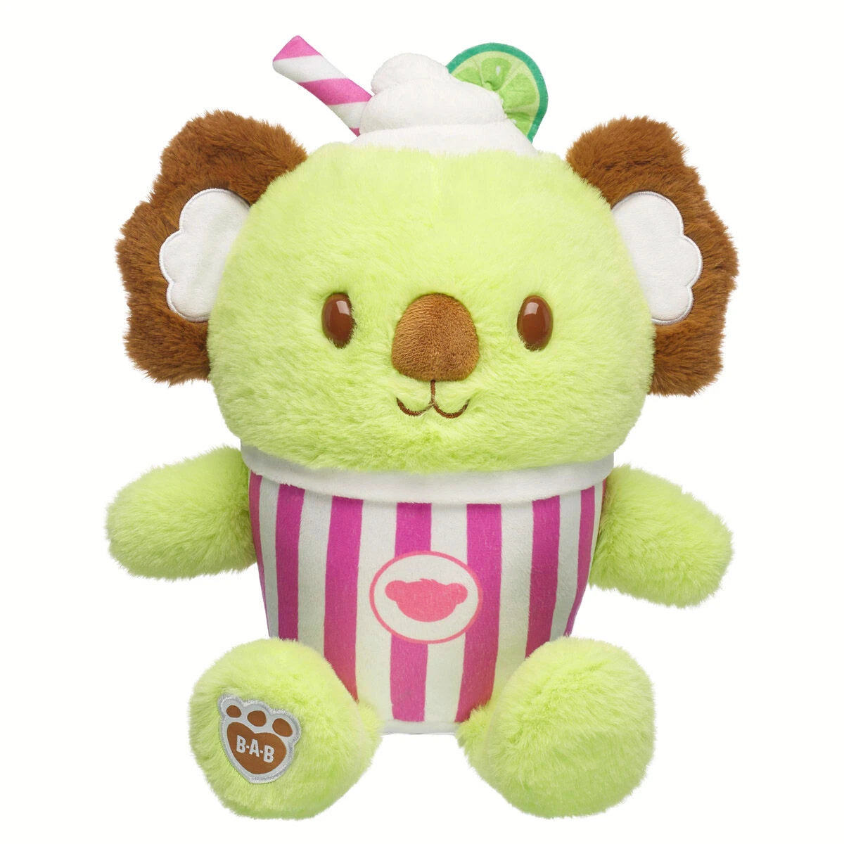 Coconut Lime Koala Slushie Plushie w/ Carrying Strap | BAB - US 2612