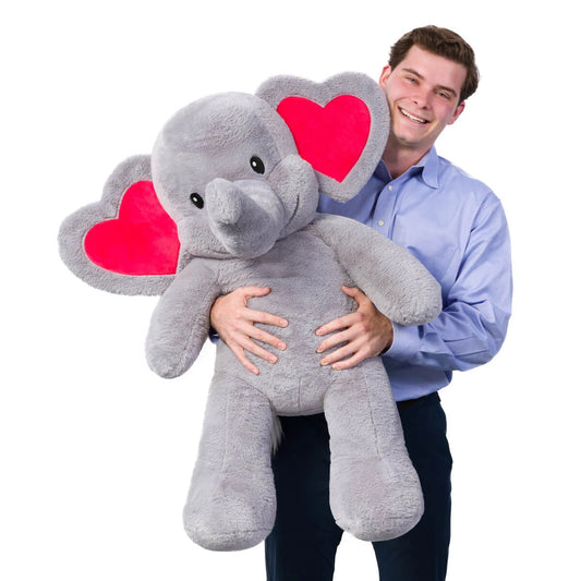 Giant Love You Tons Elephant Stuffed Animal | Build-A-Bear - US 7314