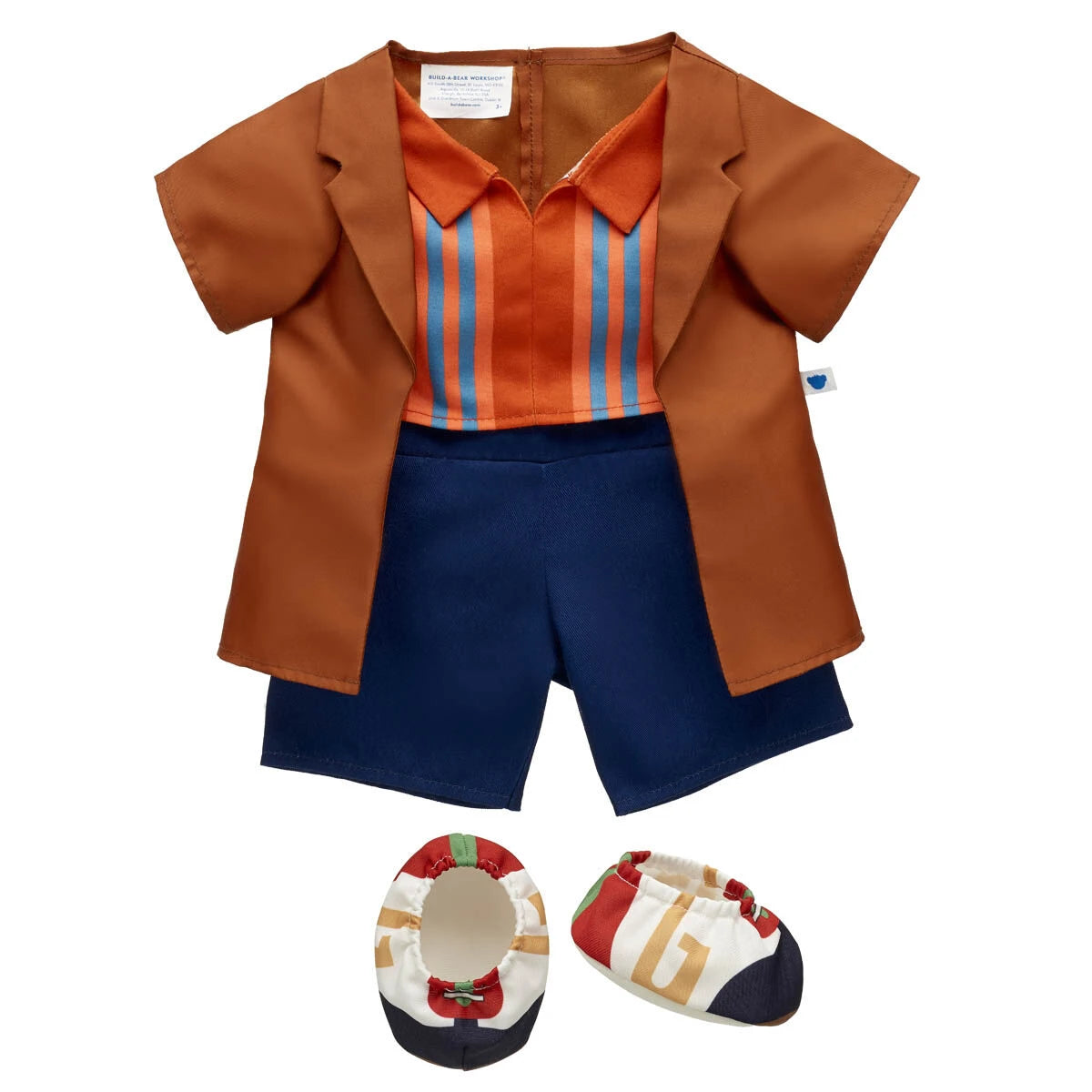 Doctor Who Teddy Bear Fifteenth Doctor Gift Set with TARDIS Gift Box | Build-A-Bear® - US 2544