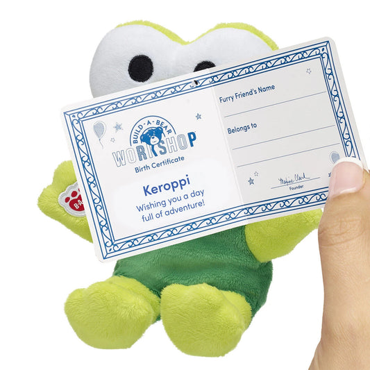 Mini Beans® Hello Kitty® and Friends Keroppi™ Plush | Build-A-Bear - US 5352