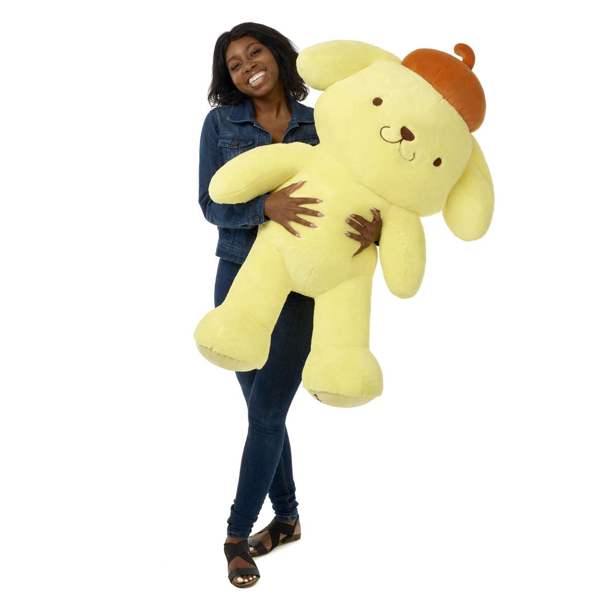 Hello Kitty® and Friends Giant Pompompurin™ Plush | Build-A-Bear® - US 3973