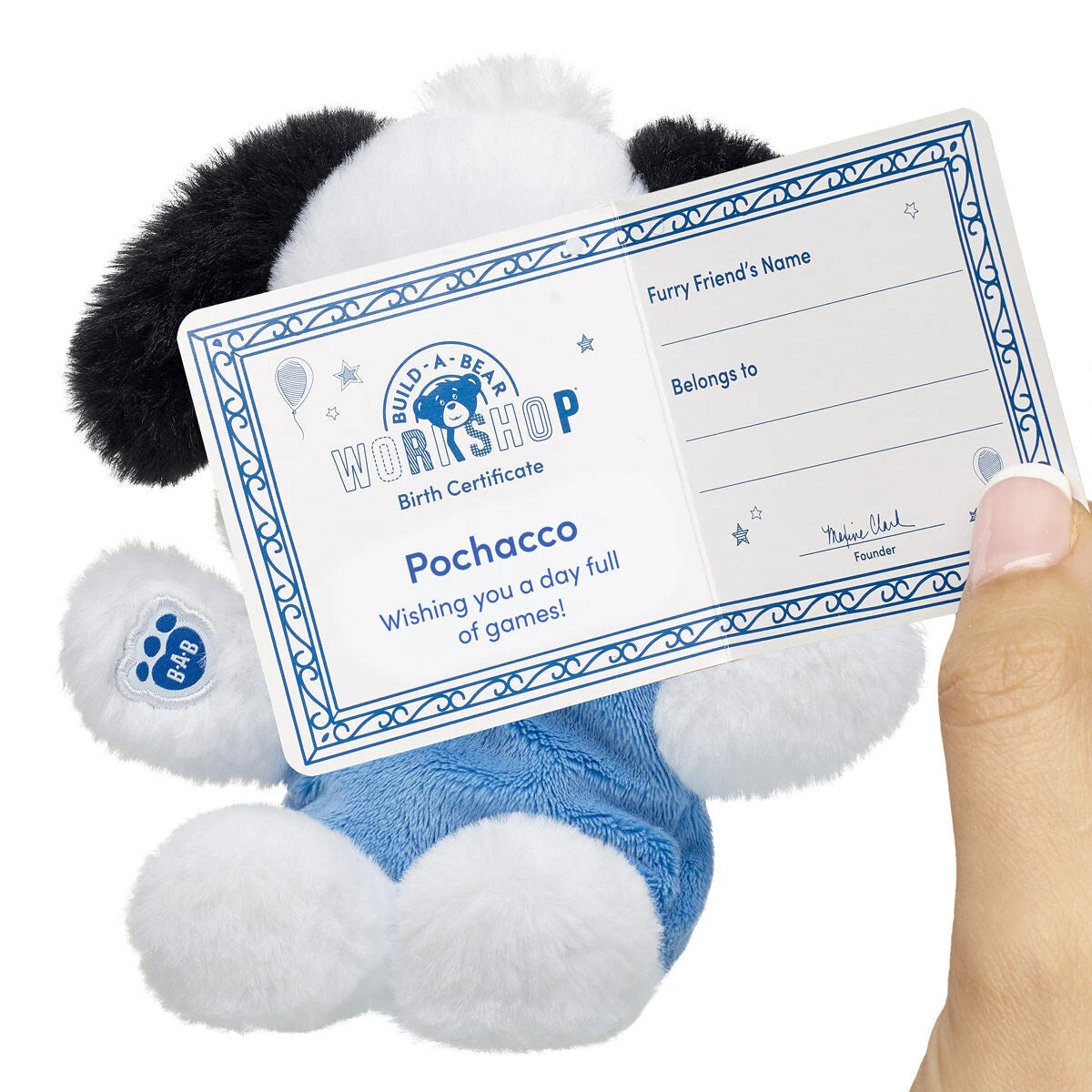 Mini Beans® Hello Kitty® and Friends Pochacco™ Plush | Build-A-Bear - US 8020