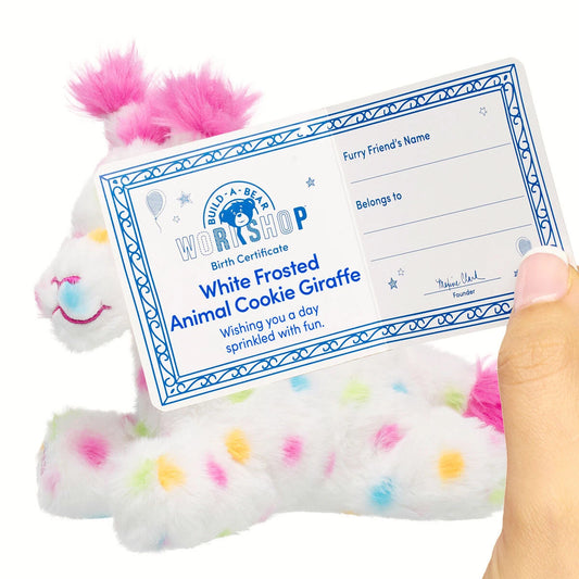 Build-A-Bear Mini Beans White Frosted Animal Cookie | BAB - US 4999