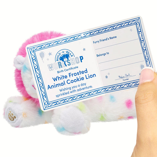 Build-A-Bear Mini Beans White Frosted Animal Cookie | BAB - US 8226